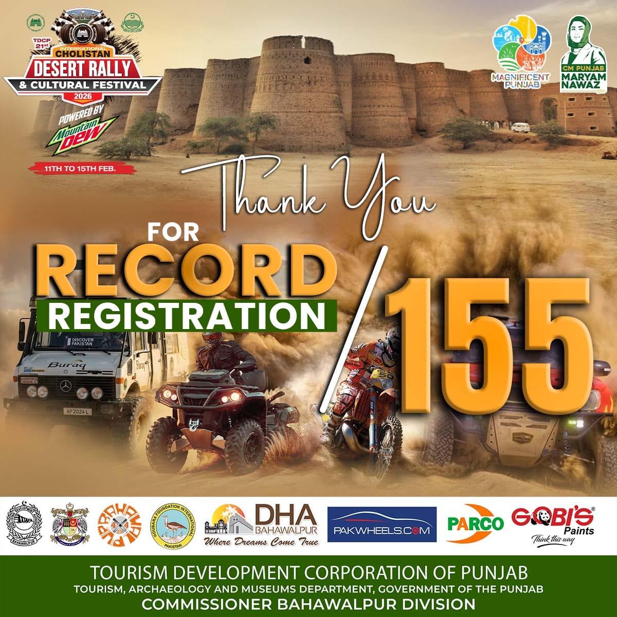 ICDR 26 rally results